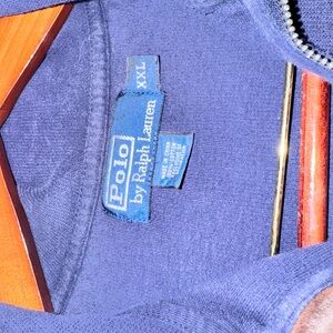 Polo by Ralph Lauren Indigo Zip Sweater